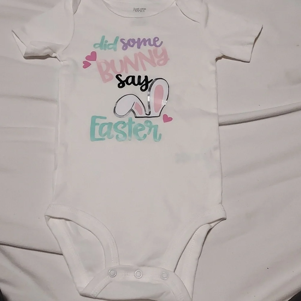 DID some bunny say Easter Carter's one piece size 18M new without tag never worn